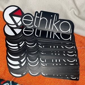 Ethika brand stickers